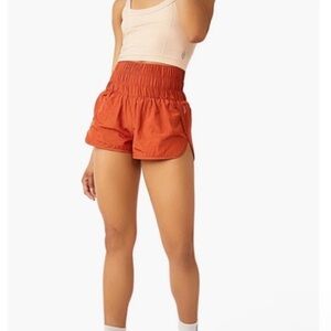 Free People Movement The Way Home Shorts Large in Orange